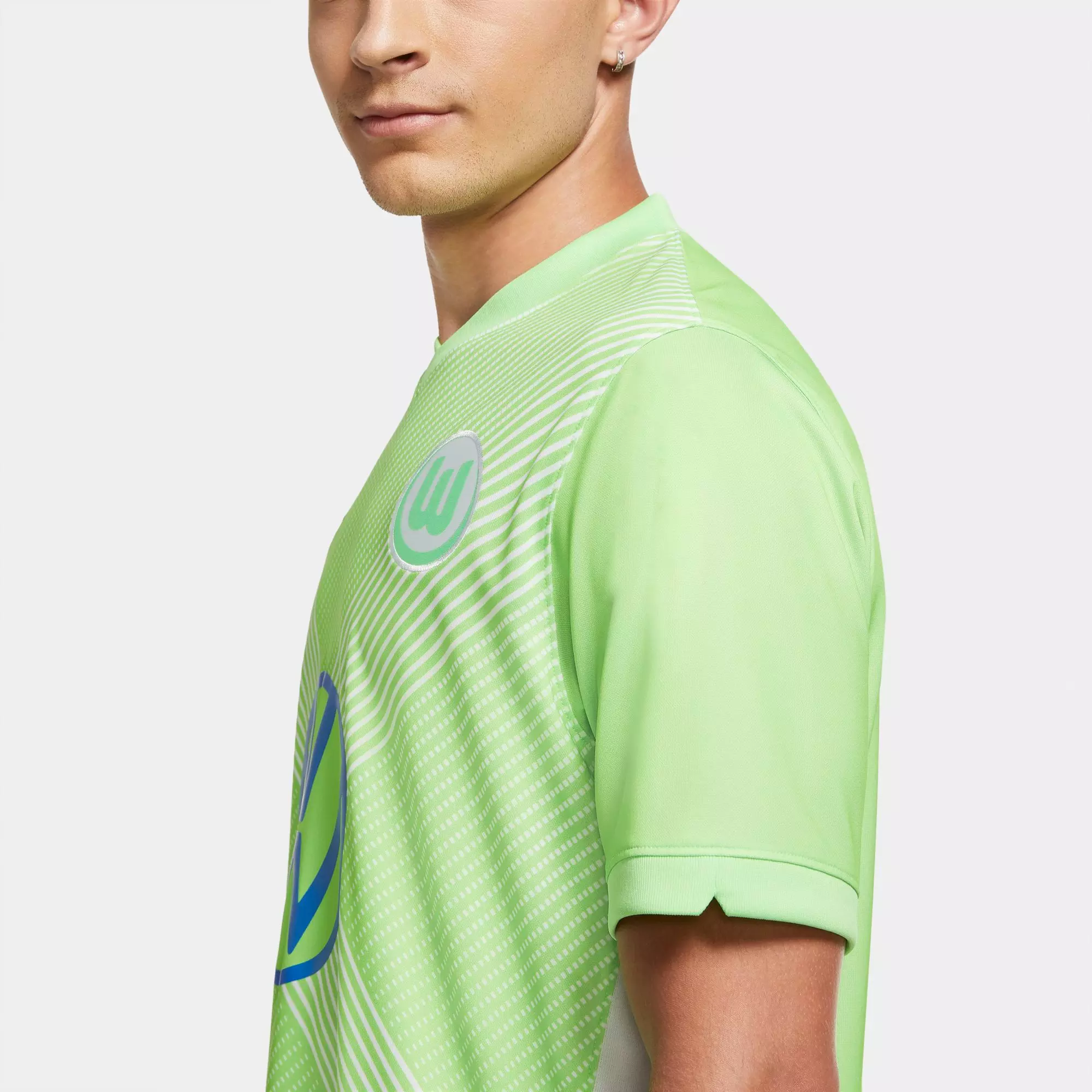 Nike Vfl Wolfsburg 20 21 Heim Trikot Herren Sub Lime White White Im Online Shop Von Sportscheck Kaufen