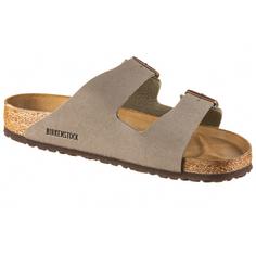 Rückansicht von Birkenstock Arizona Sandalen Herren stone