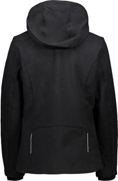 Rückansicht von CMP Softshelljacke Damen nero