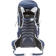 Rückansicht von Osprey Talon 33 Wanderrucksack Herren ceramic blue