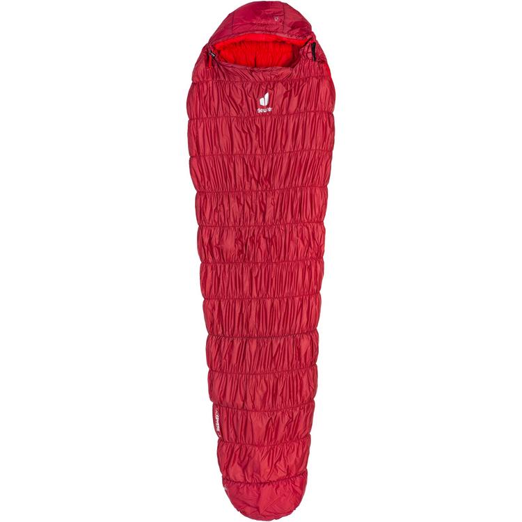 Deuter Deuter Exosphere -6&deg; Kunstfaserschlafsack - cranberry-fire - 0 | SportScheck