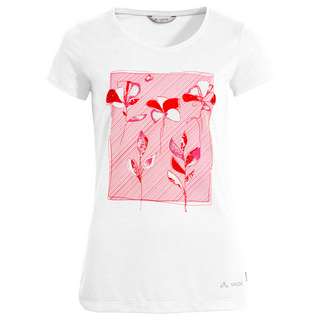 VAUDE Women's Skomer Print T-Shirt T-Shirt Damen white/red