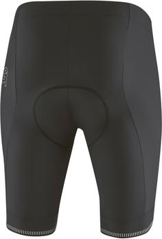 Rückansicht von Gonso SITIVO kompakte Sitzposition Fahrradtights Herren black-bright green