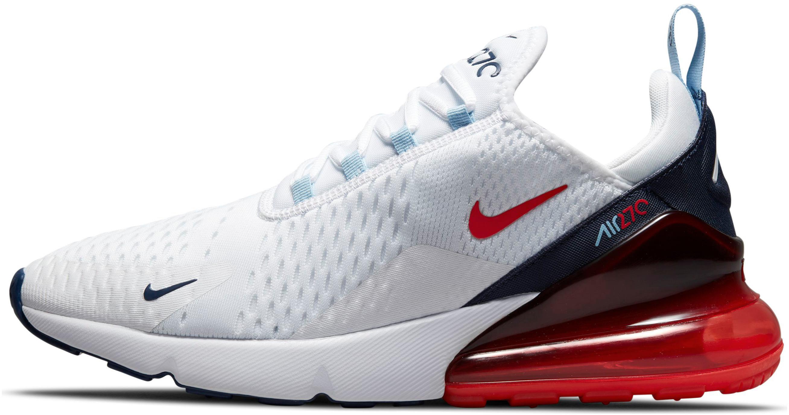 Nike Air Max 270 Sneaker Herren white chile red midnight navy im Online Shop von SportScheck kaufen