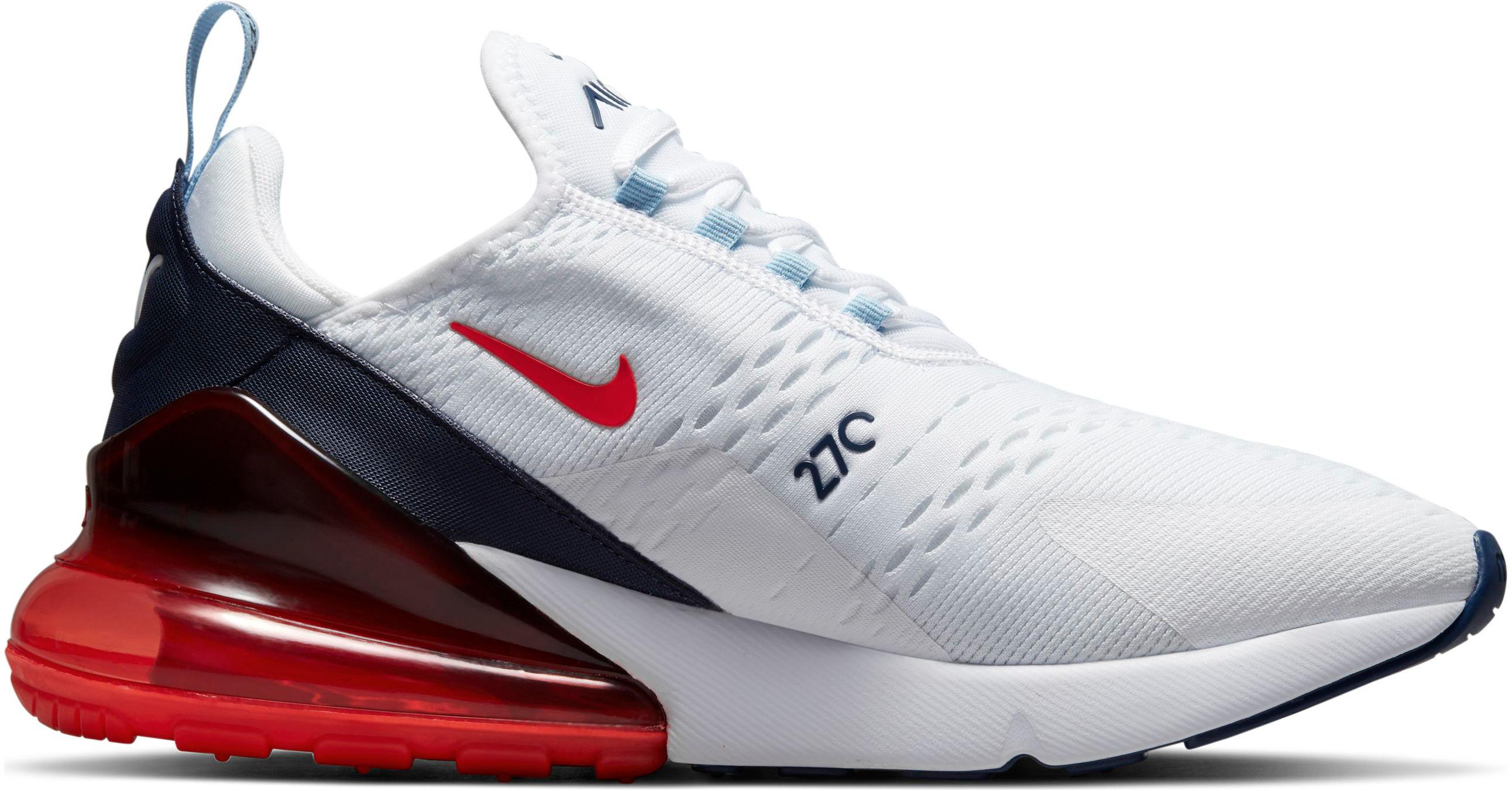 Nike Air Max 270 Sneaker Herren white chile red midnight navy im