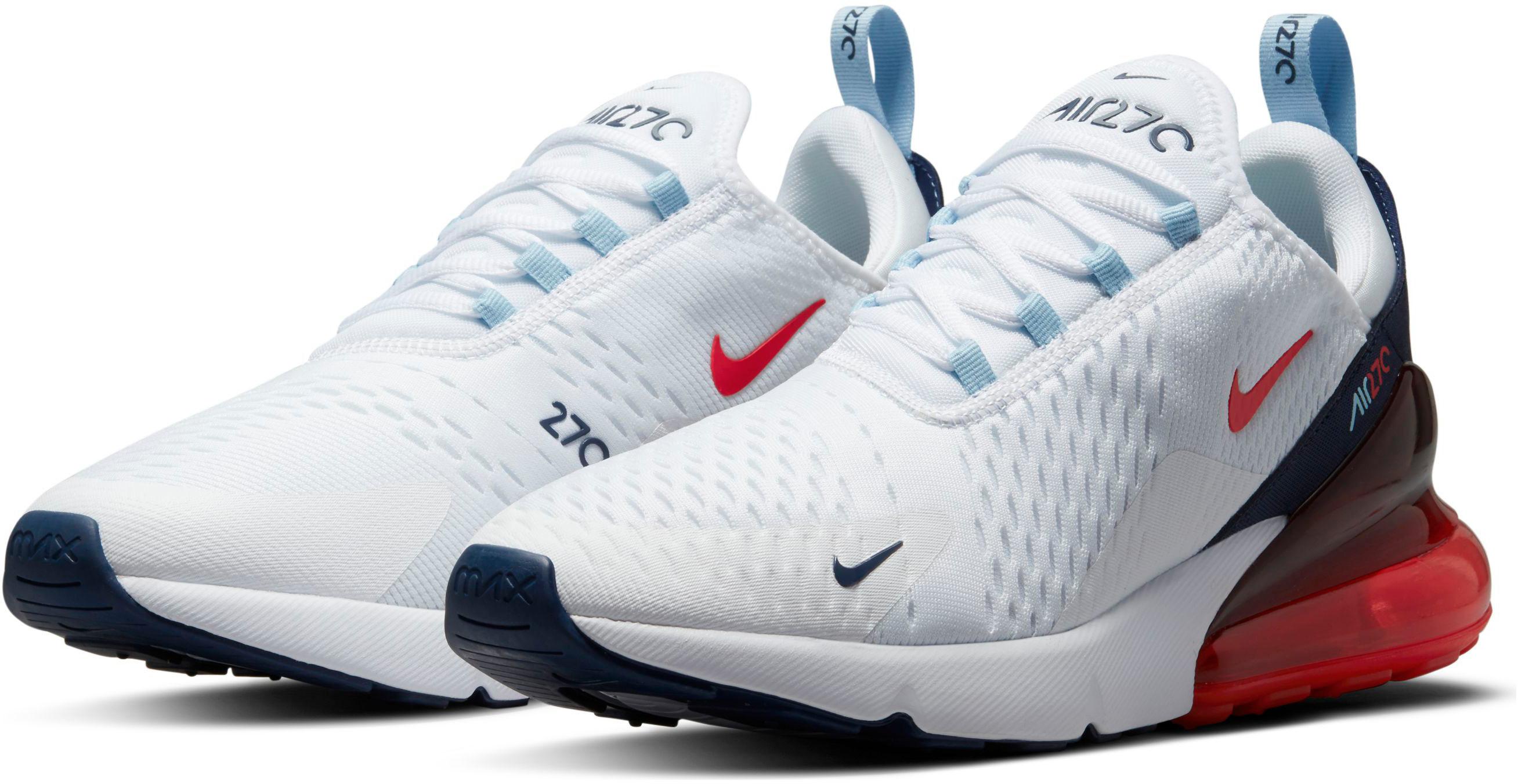 Nike Air Max 270 Sneaker Herren white chile red midnight navy im