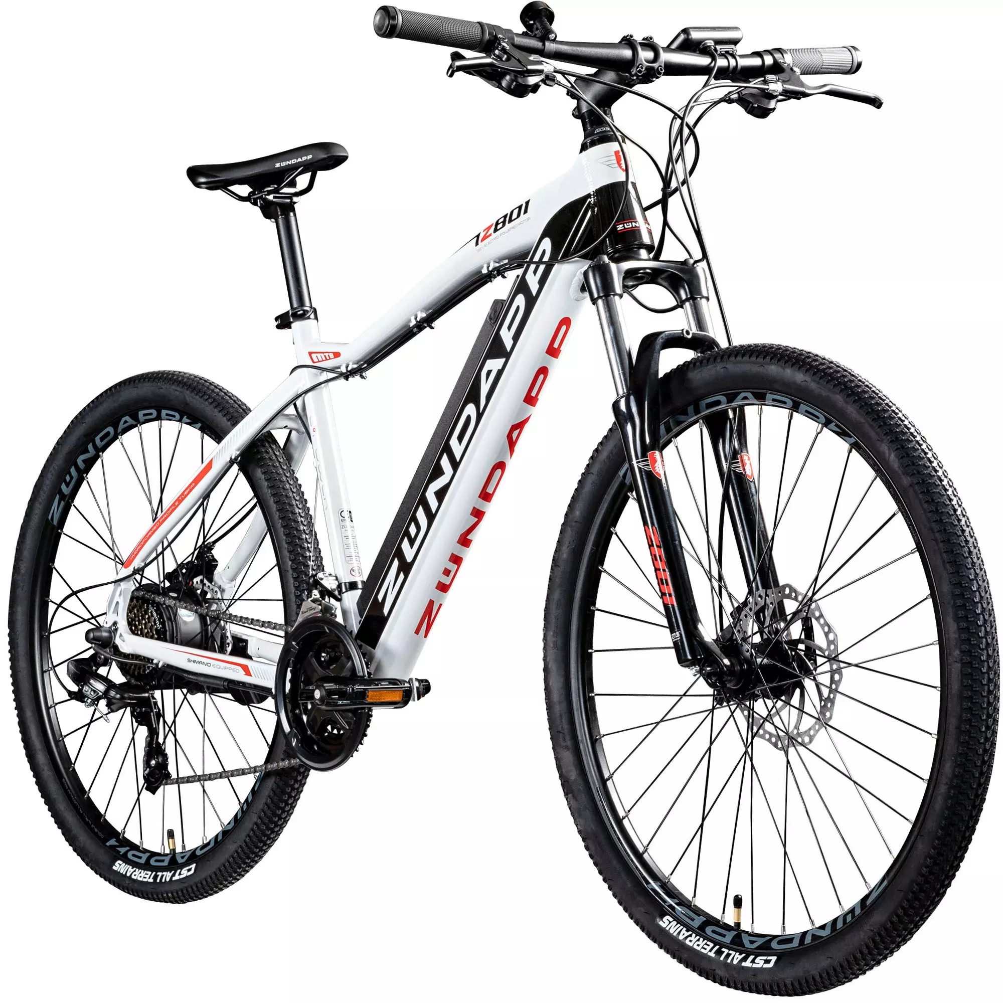 Zundapp Z801 650b E Bike E Mountainbike Mtb Hardtail Schwarz Weiss Im Online Shop Von Sportscheck Kaufen