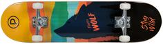 Rückansicht von Playlife FIRCE WOLF Skateboard-Komplettset colored