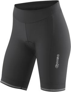 Gonso SITIVO kompakte Sitzposition Fahrradtights Damen black-bright green