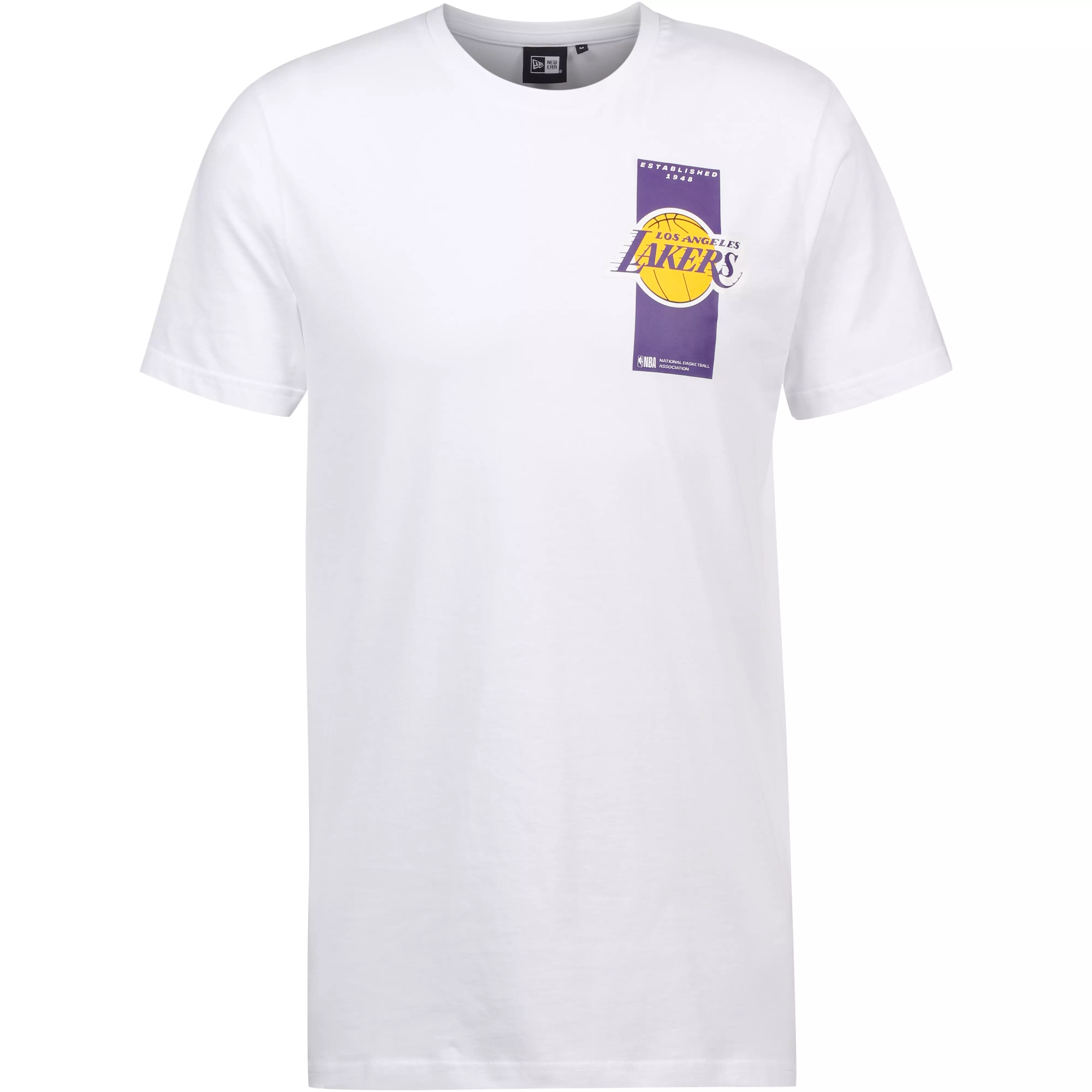 New Era Los Angeles Lakers T Shirt Herren White Im Online Shop Von Sportscheck Kaufen