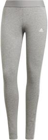 adidas LOUNGEWEAR Essentials 3-Streifen Leggings Damen - medium grey heather-white