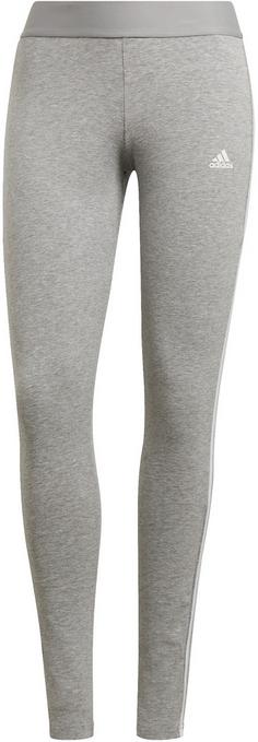 adidas LOUNGEWEAR Essentials 3-Streifen Leggings Damen medium grey heather-white