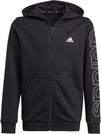adidas Essentials Hoodie Jungen - black-white