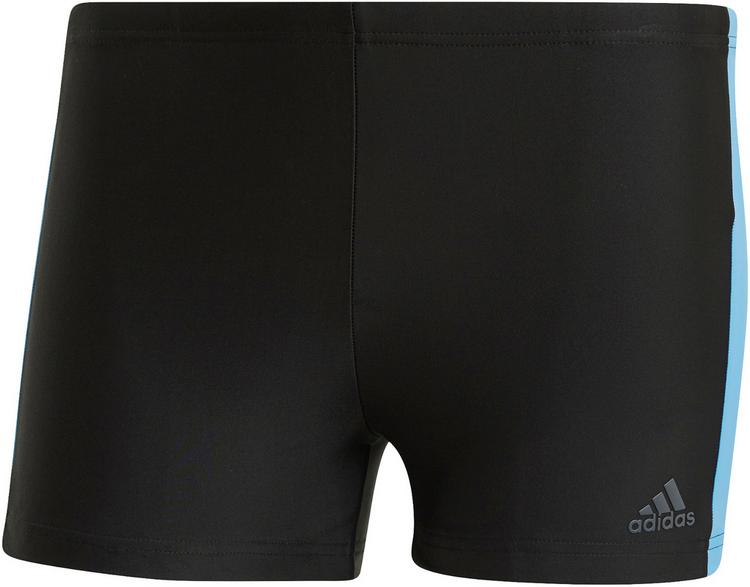 adidas adidas FIT THREE-SECOND Badehose Herren - black-real blue - 0 | SportScheck