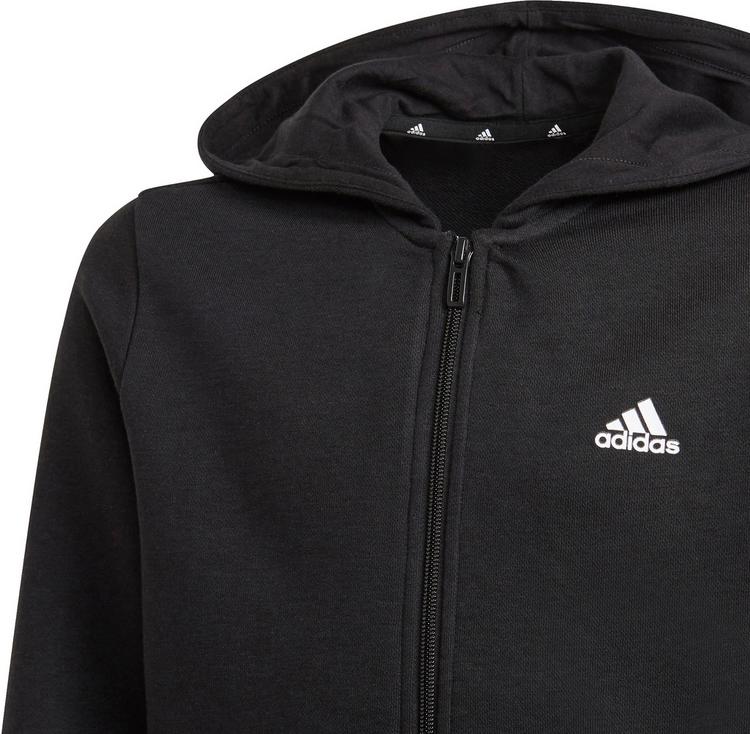 adidas adidas Essentials Hoodie Jungen - black-white - 0 | SportScheck