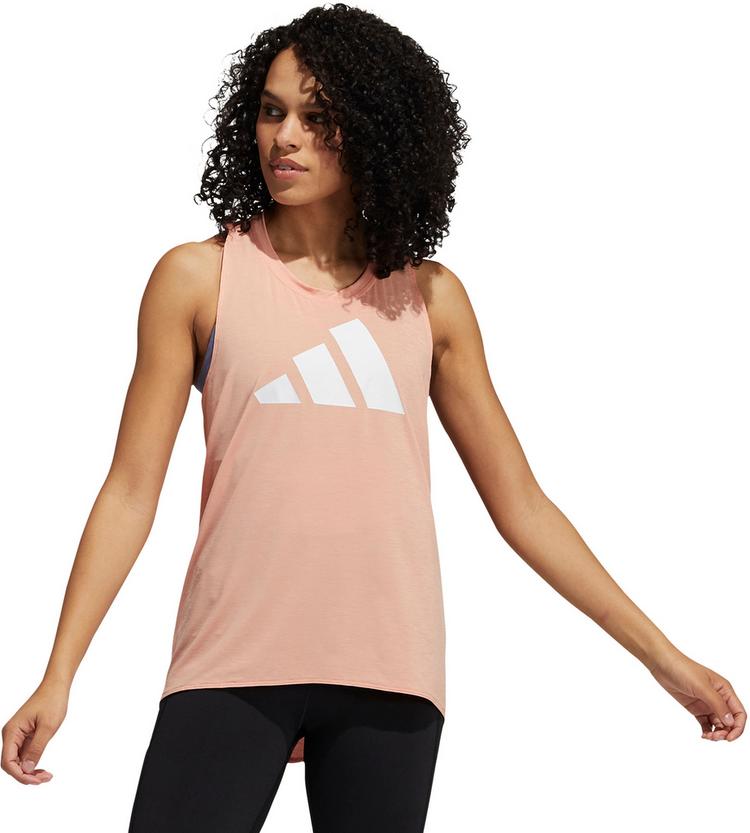 adidas adidas 3BAR LOGO AEROREADY Funktionstank Damen - ambient blush-white - 0 | SportScheck