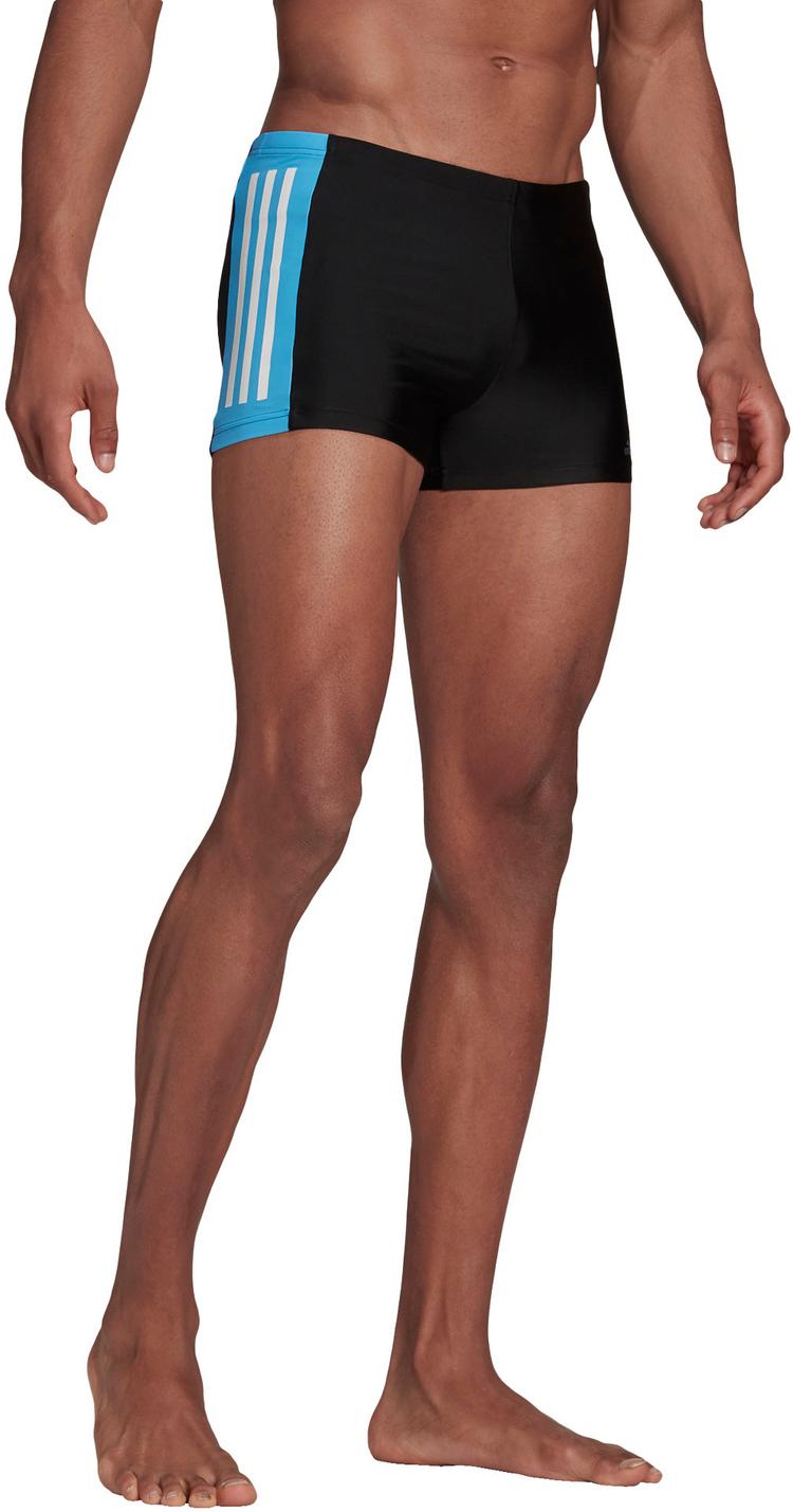 adidas adidas FIT THREE-SECOND Badehose Herren - black-real blue - 0 | SportScheck