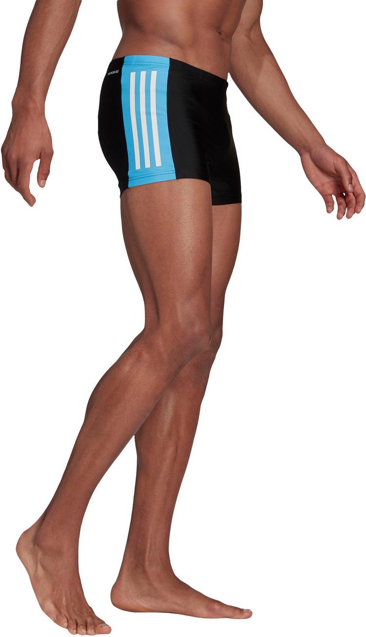 adidas adidas FIT THREE-SECOND Badehose Herren - black-real blue - 1 | SportScheck