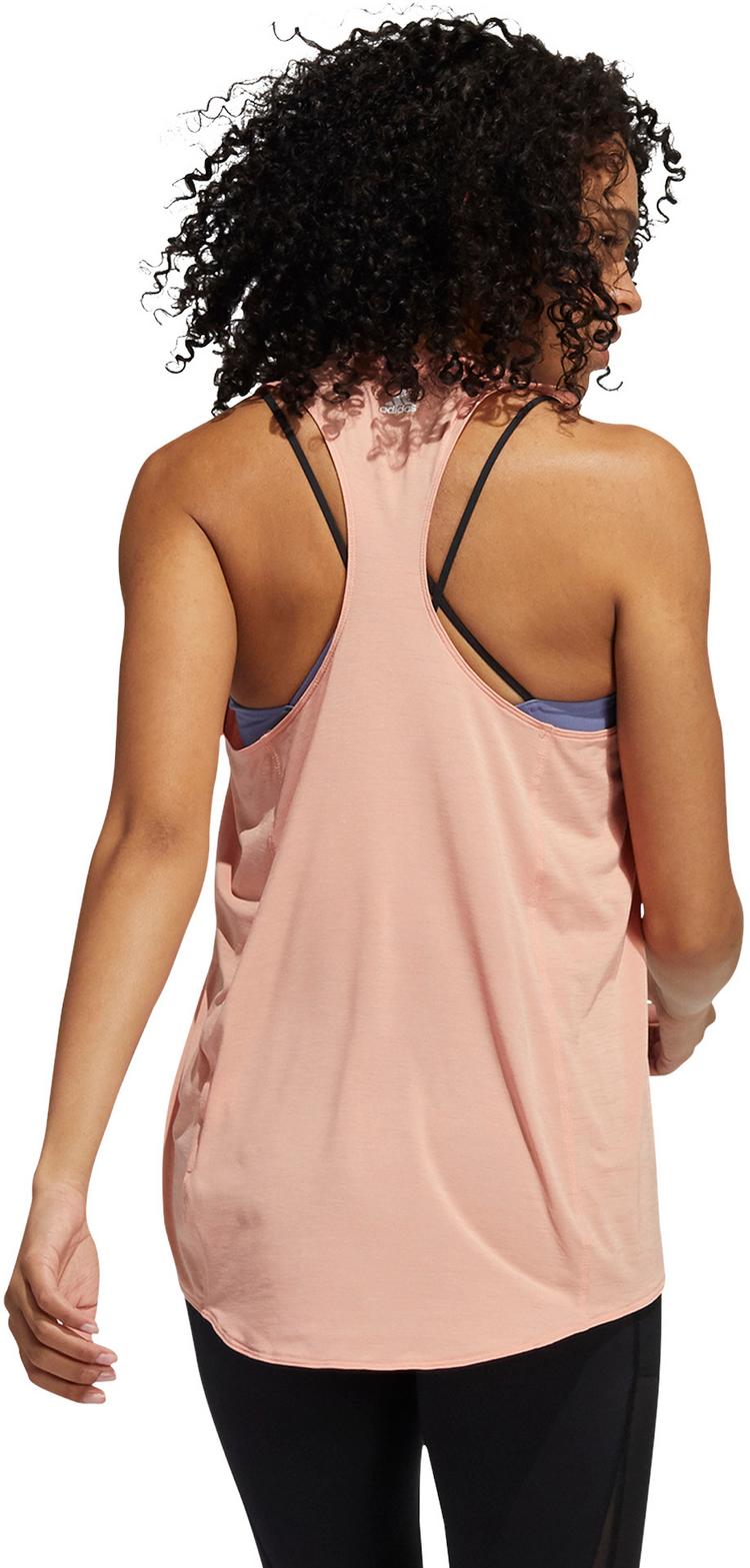 adidas adidas 3BAR LOGO AEROREADY Funktionstank Damen - ambient blush-white - 2 | SportScheck