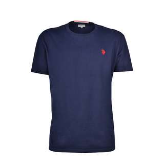 U.S. Polo Assn. T-Shirt Basic T-Shirt Herren navy