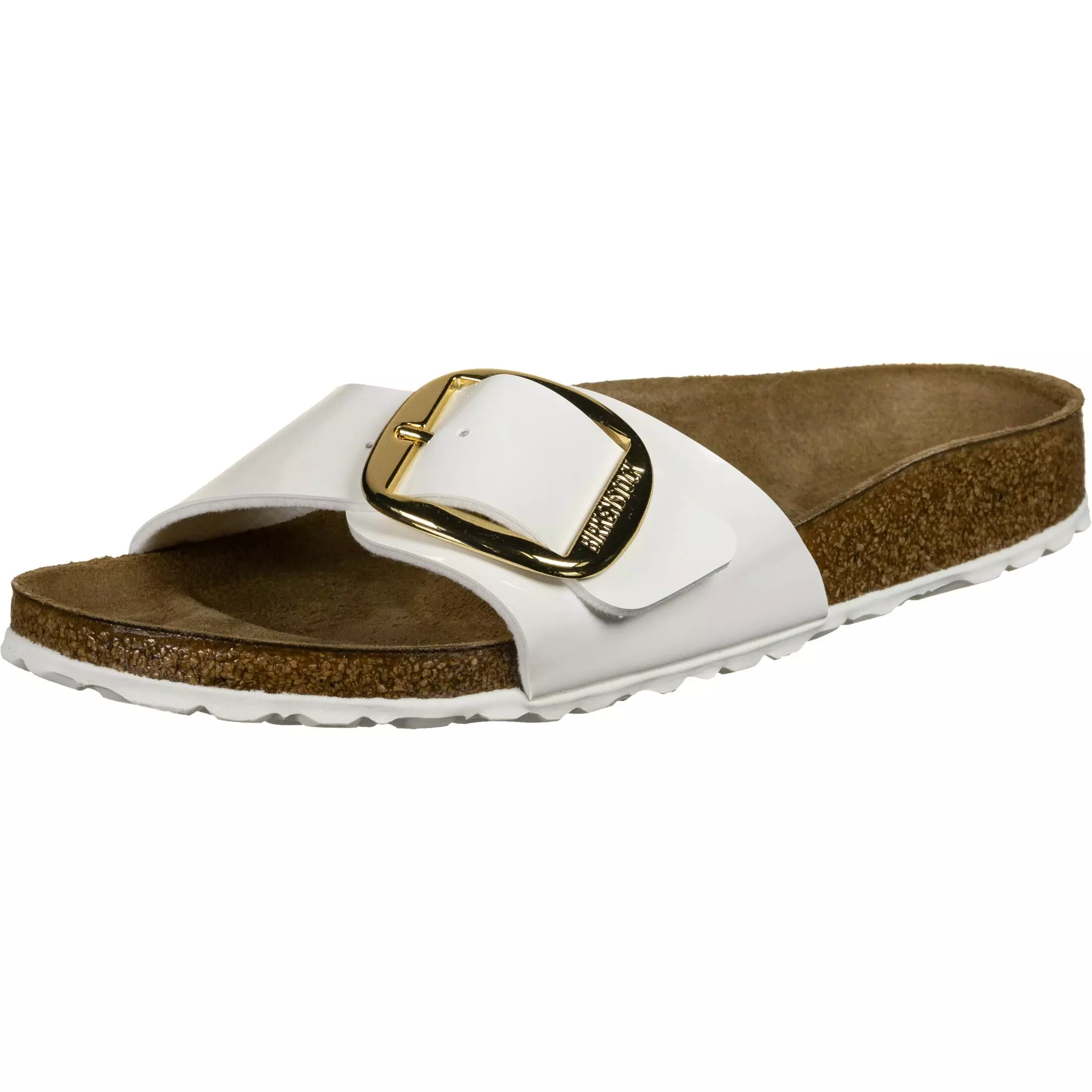 Birkenstock Madrid Big Buckle Sandalen Damen Weiss Im Online Shop Von Sportscheck Kaufen