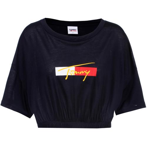 Tommy Hilfiger SF Medium Drawstring Croptop Damen