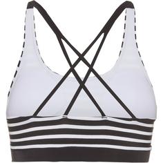 Rückansicht von VENICE BEACH Summer Bikini Oberteil Damen schwarz-weiß gestreift