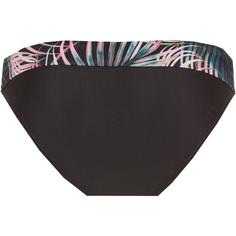 Rückansicht von Lascana Bikini Hose Damen palmendruck schwarz