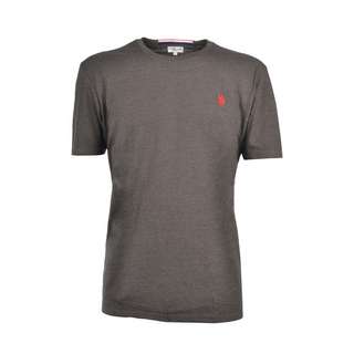 U.S. Polo Assn. T-Shirt Basic T-Shirt Herren anthrazit