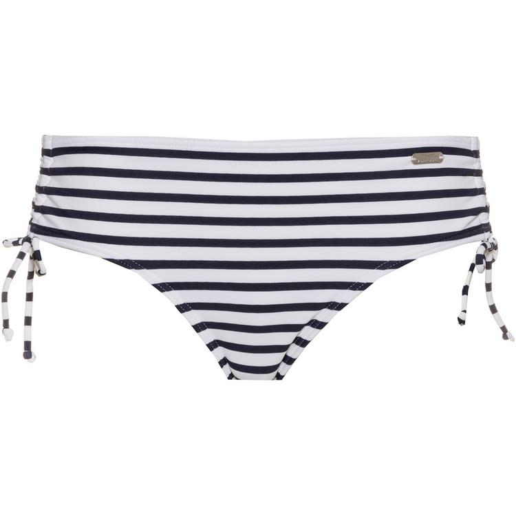 VENICE BEACH VENICE BEACH Bikinihose mit Raffung Bikini Hose Damen - white-navy s - 0 | SportScheck