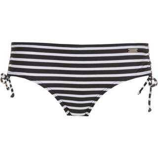 VENICE BEACH Bikini Hose Damen schwarz-weiß gestreift
