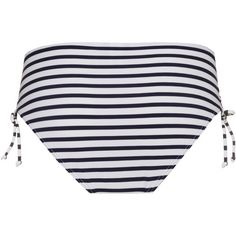 Rückansicht von VENICE BEACH Bikini Hose Damen marine-weiß gestreift