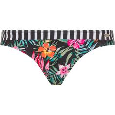 VENICE BEACH Bikini Hose Damen blumendruck schwarz