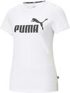 PUMA Essential Logo T-Shirt Damen - white