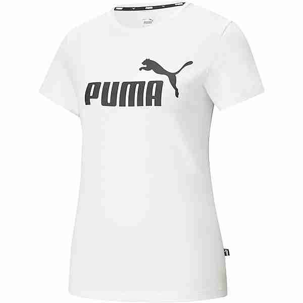 PUMA Essential Logo T-Shirt Damen white