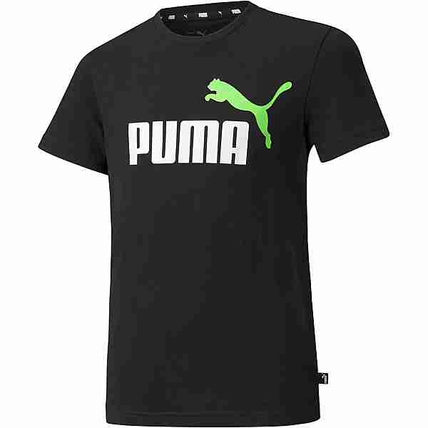 PUMA T-Shirt Kinder puma black-green flash