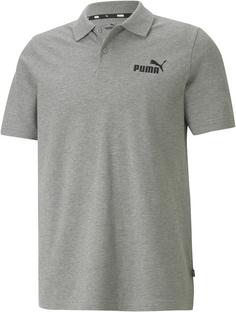 PUMA ESSENTIALS PIQUE Poloshirt Herren medium gray heather