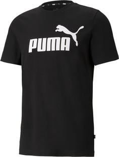 PUMA ESSENTIALS LOGO T-Shirt Herren black