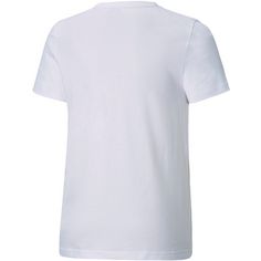 Rückansicht von PUMA ESSENTIALS T-Shirt Kinder puma white