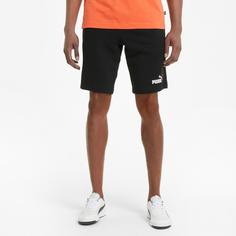 Rückansicht von PUMA ESSENTIALS Sweatshorts Herren black