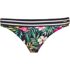 VENICE BEACH Bikini Hose Damen blumendruck schwarz