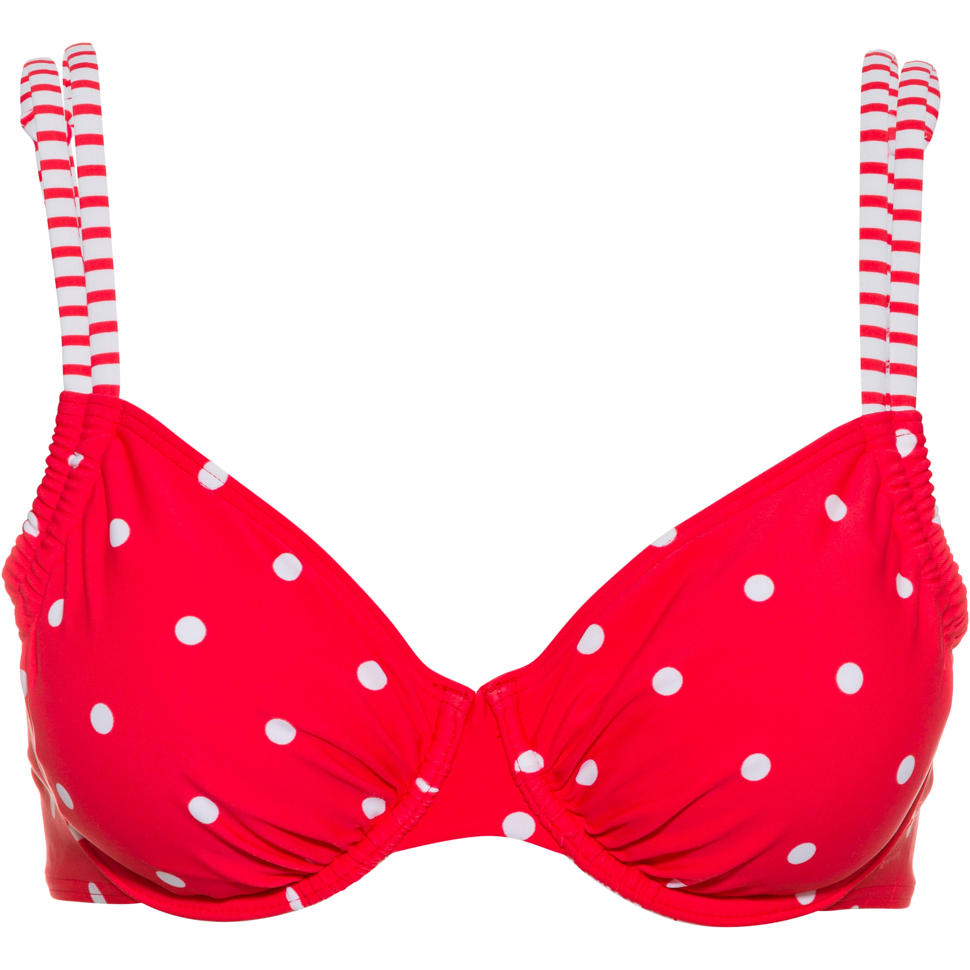 Oberteil S.OLIVER gepunktet Bikini im Shop Online SportScheck von Damen rot-weiß kaufen