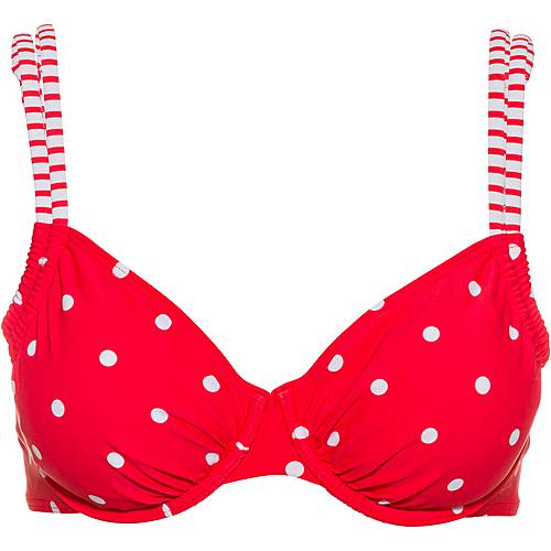 S.OLIVER Bikini Oberteil Damen rot-weiß gepunktet im Online Shop von  SportScheck kaufen