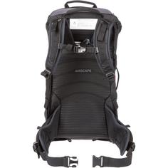 Rückansicht von Osprey Poco LT Child Carrier Kraxe starry black