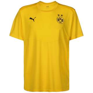 PUMA Borussia Dortmund BVB Warm-Up Fanshirt Herren gelb / schwarz