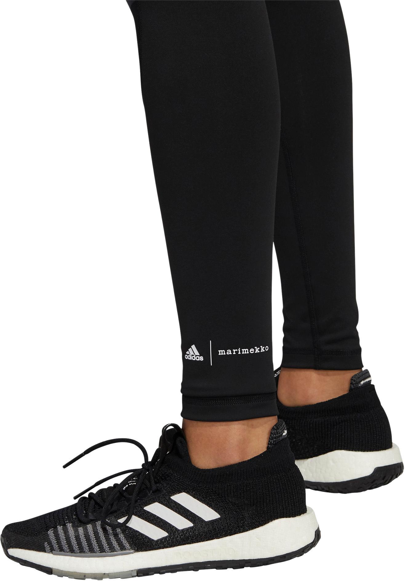 Adidas Marimekko Tech Fit Tights Damen Black Im Online Shop Von Sportscheck Kaufen