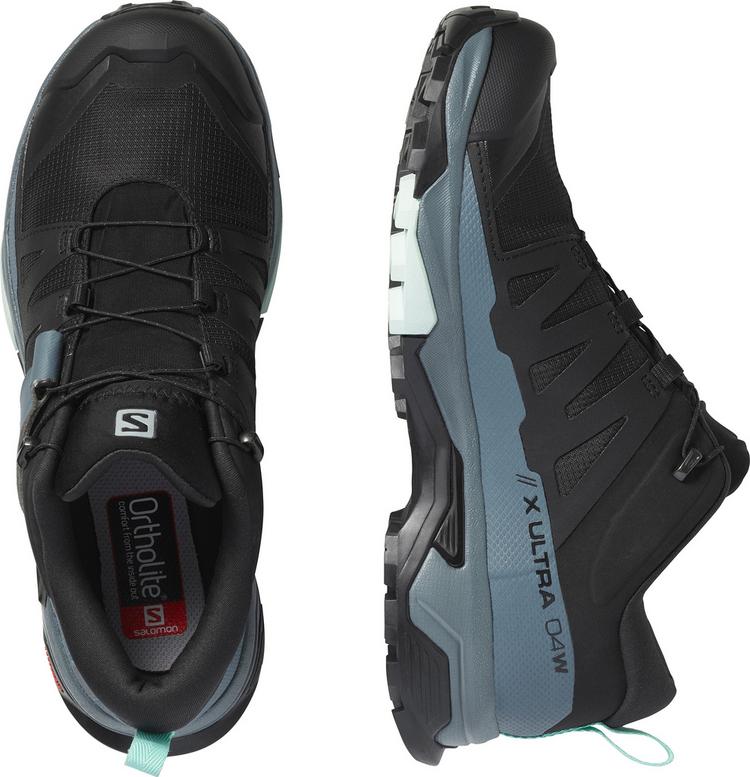 Salomon Salomon X ULTRA 4 Wanderschuhe Damen - black-stormy weather-opal blue - 0 | SportScheck