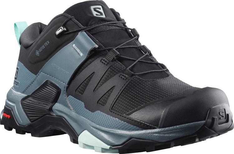 Salomon Salomon X ULTRA 4 Wanderschuhe Damen - black-stormy weather-opal blue - 1 | SportScheck