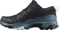 Salomon GTX X ULTRA 4 Wanderschuhe Damen black-stormy weather-opal blue