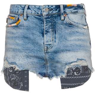 Superdry Jeansshorts Damen embroidery and repair